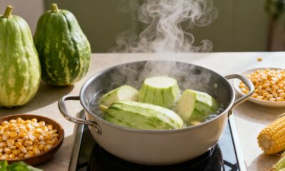 Tem um vegetal comum que lembra milho fresco quando cozido no vapor