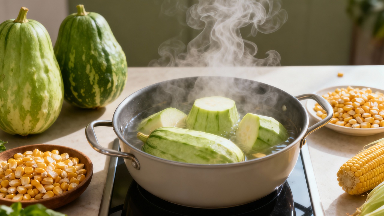 Tem um vegetal comum que lembra milho fresco quando cozido no vapor
