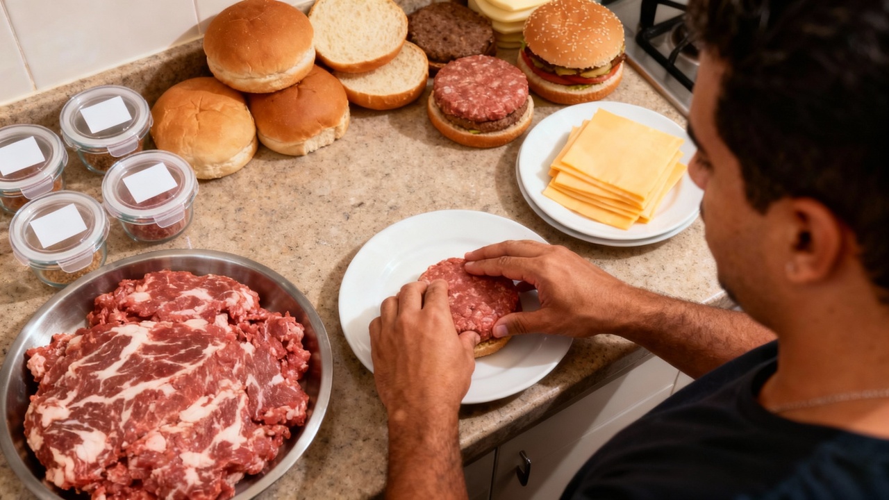 O hambúrguer artesanal que cabe no bolso e rende muito mais do que o da hamburgueria
