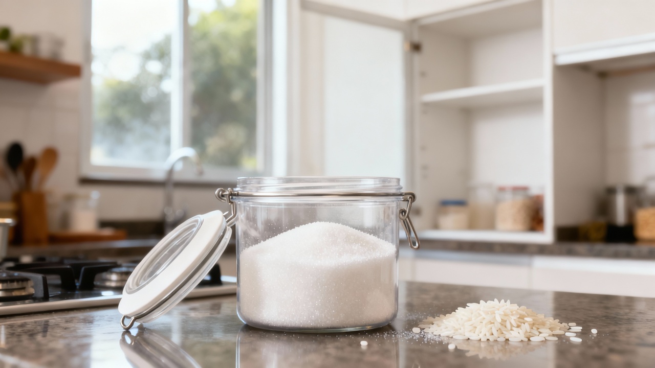 O jeito simples de evitar que o açúcar empedre em dias úmidos