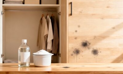 O cheiro de mofo some rápido quando você usa esses truques simples no armário