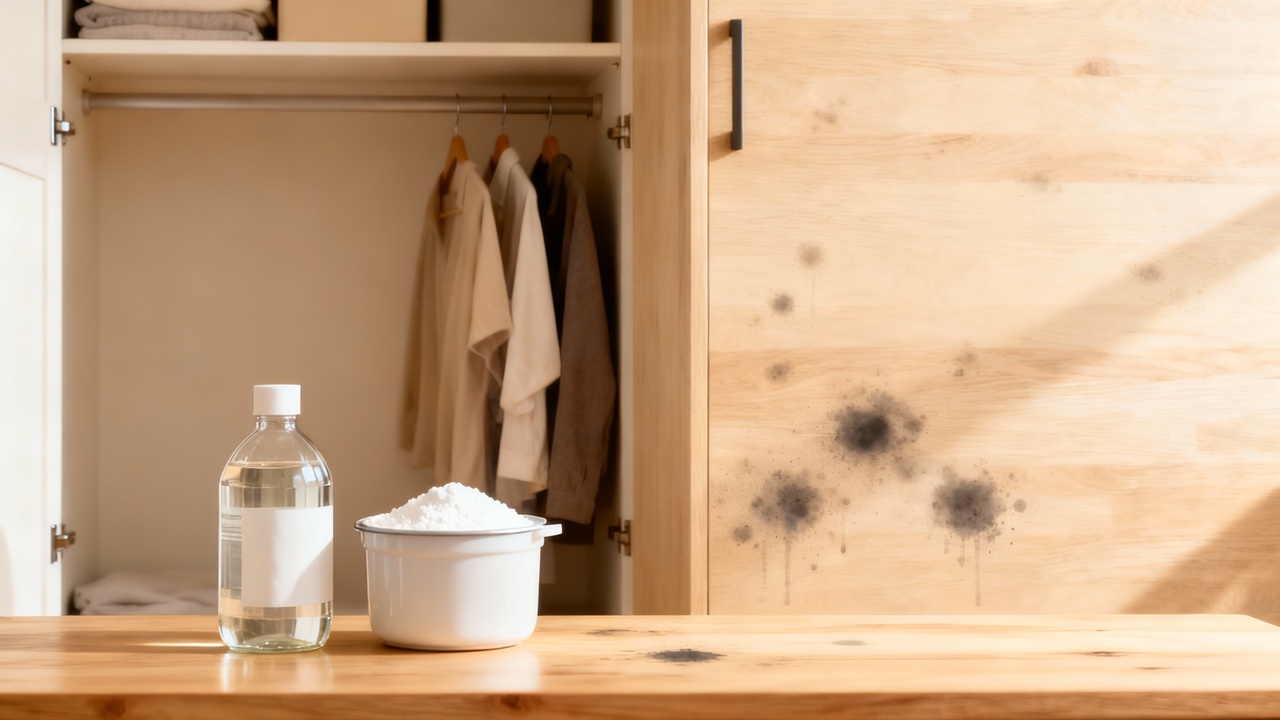 O cheiro de mofo some rápido quando você usa esses truques simples no armário