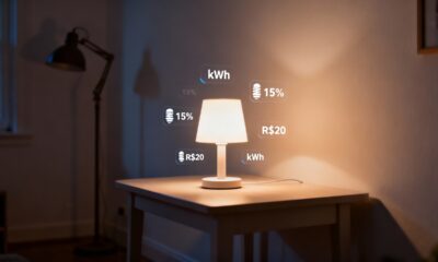 Essa simples troca em casa pode cortar sua conta de luz pela metade