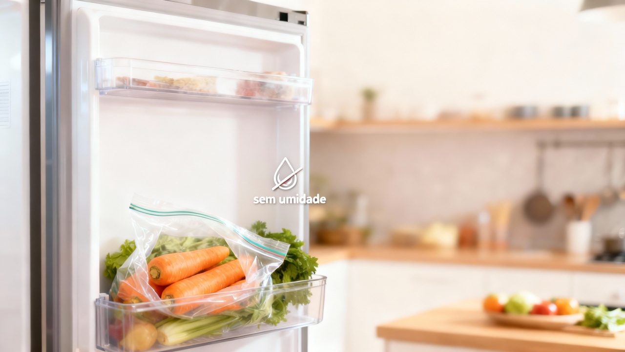 Cenouras frescas por mais tempo com cuidados simples que mantêm firmeza e sabor