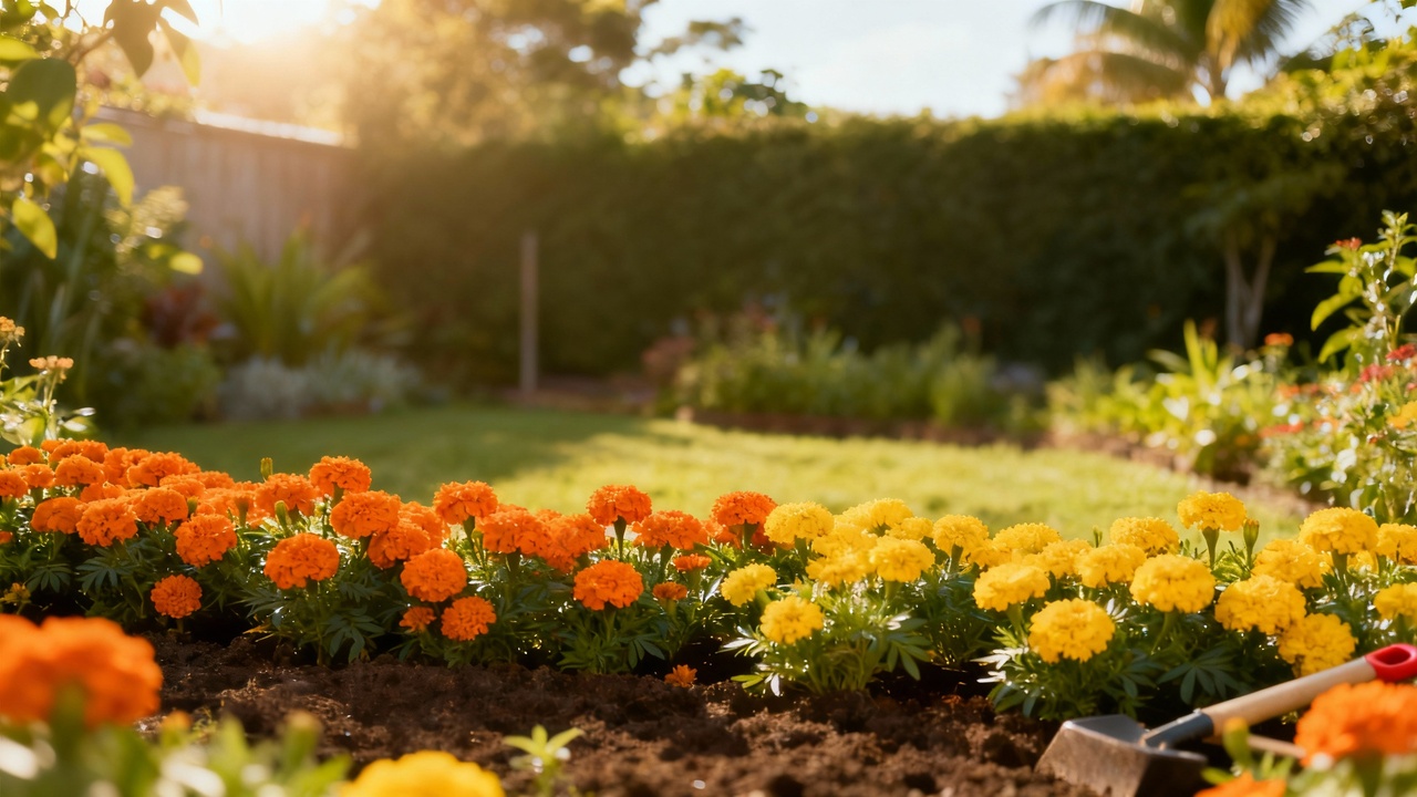 O cravo de defunto colore o jardim o ano inteiro e ainda afasta moscas