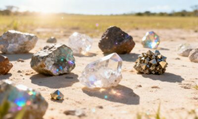 Por que algumas pedras parecem brilhar sob a luz do sol e chamam tanta atenção