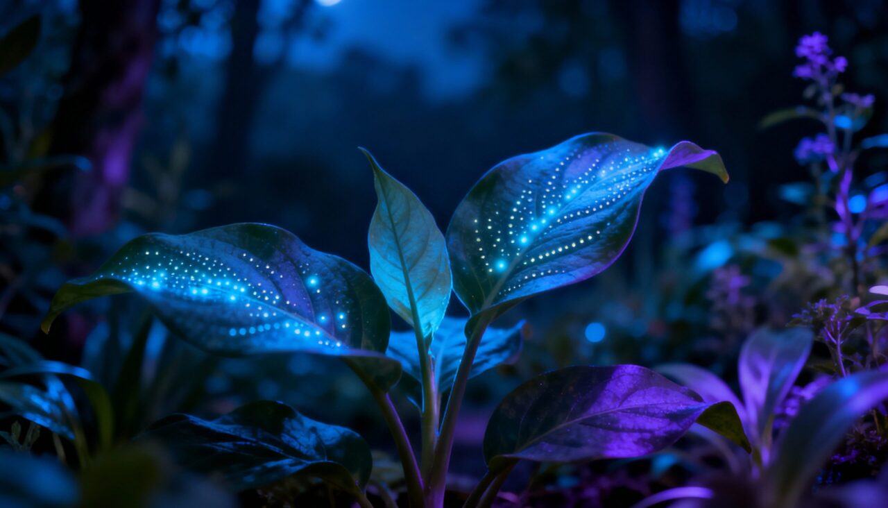 As plantas têm um comportamento curioso quando a noite chega