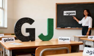 As palavras com 'G' que muitos ainda escrevem com 'J'