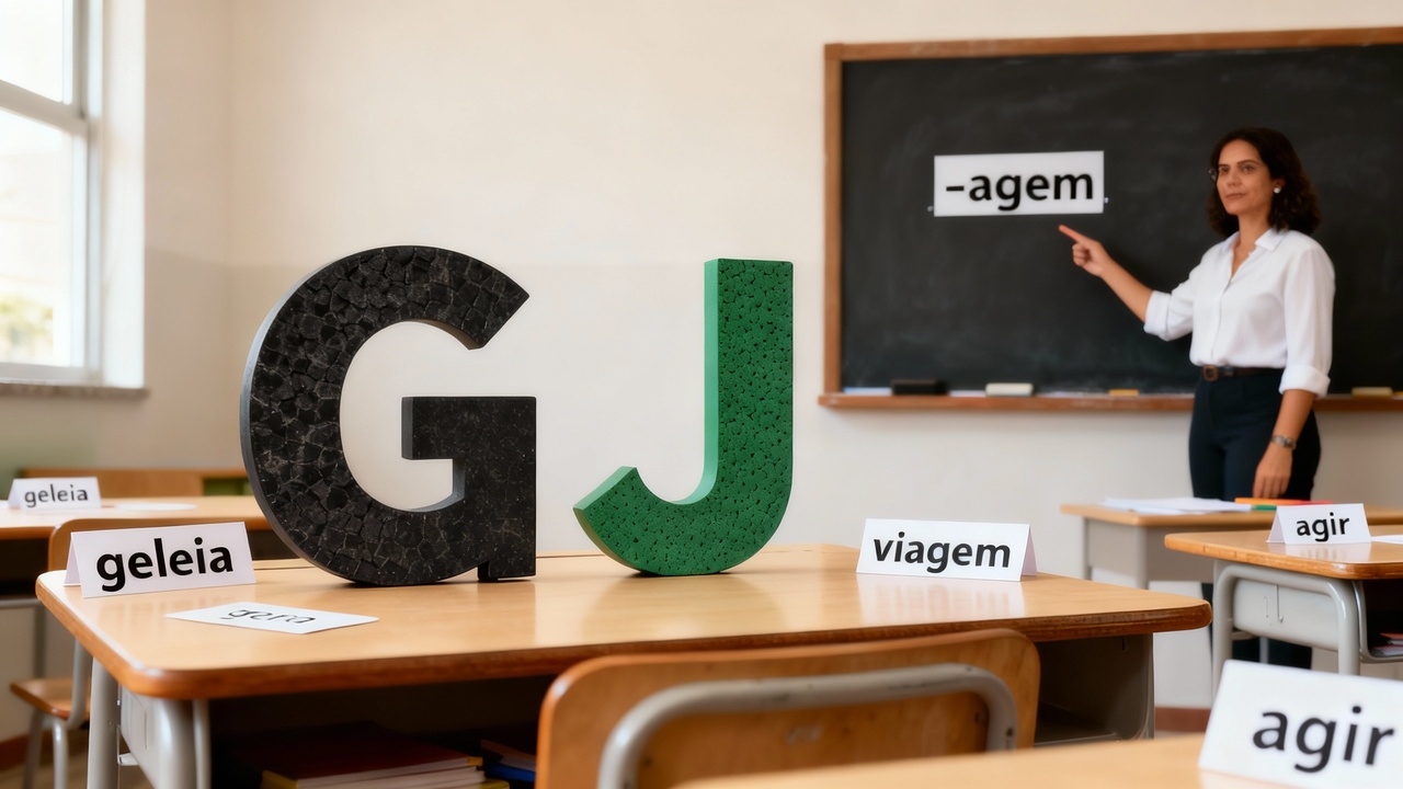 As palavras com 'G' que muitos ainda escrevem com 'J'