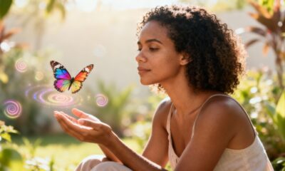 O que significa se uma borboleta pousar perto de você? Isso pode ter um significado mais profundo