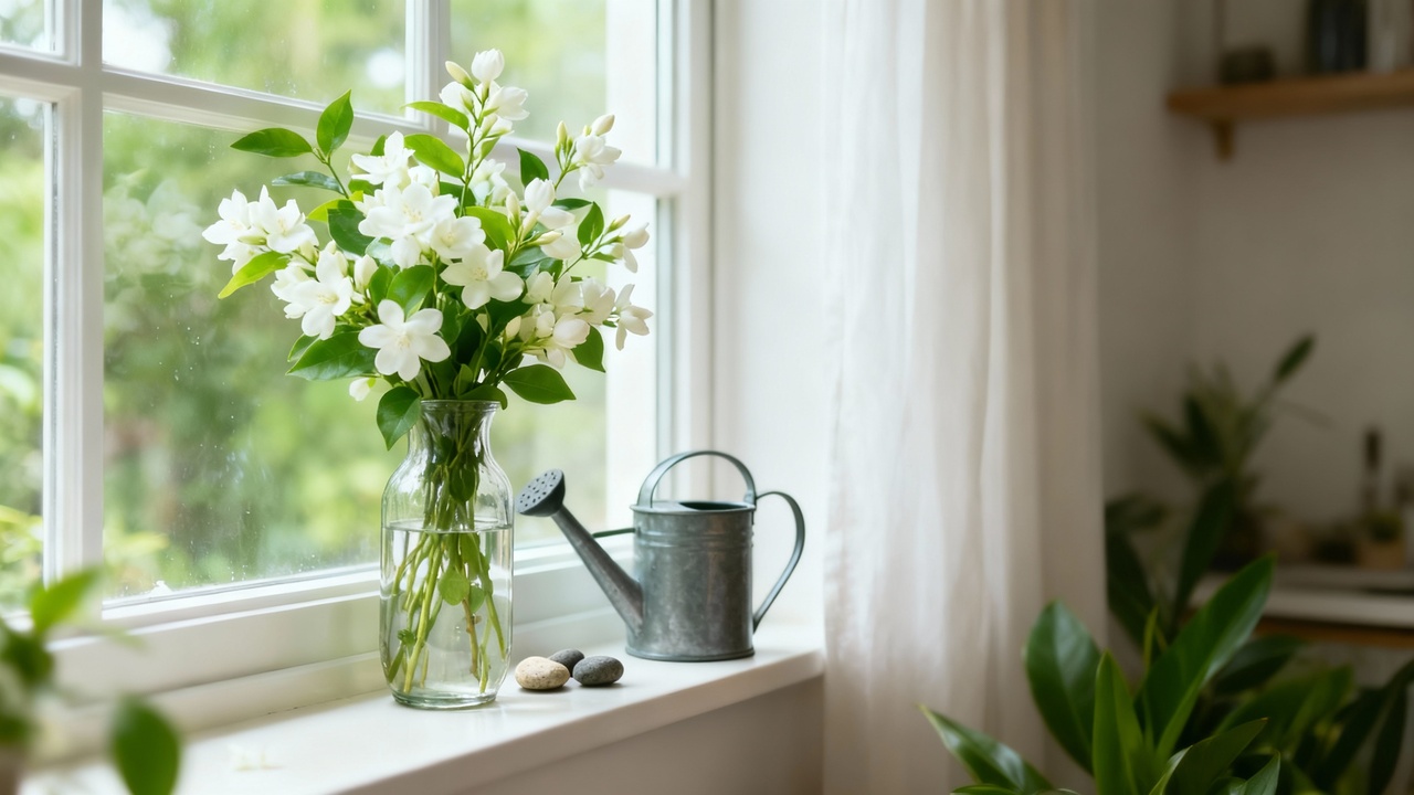 O jasmim virou a planta ideal para quem quer beleza e economia ao mesmo tempo