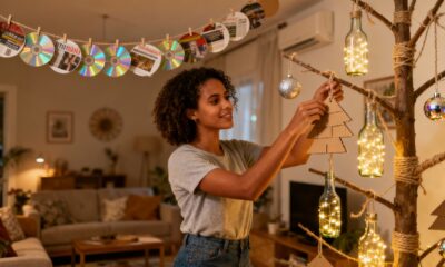 Ideias simples que deixam a decoração de Natal mais criativa sem gastar muito