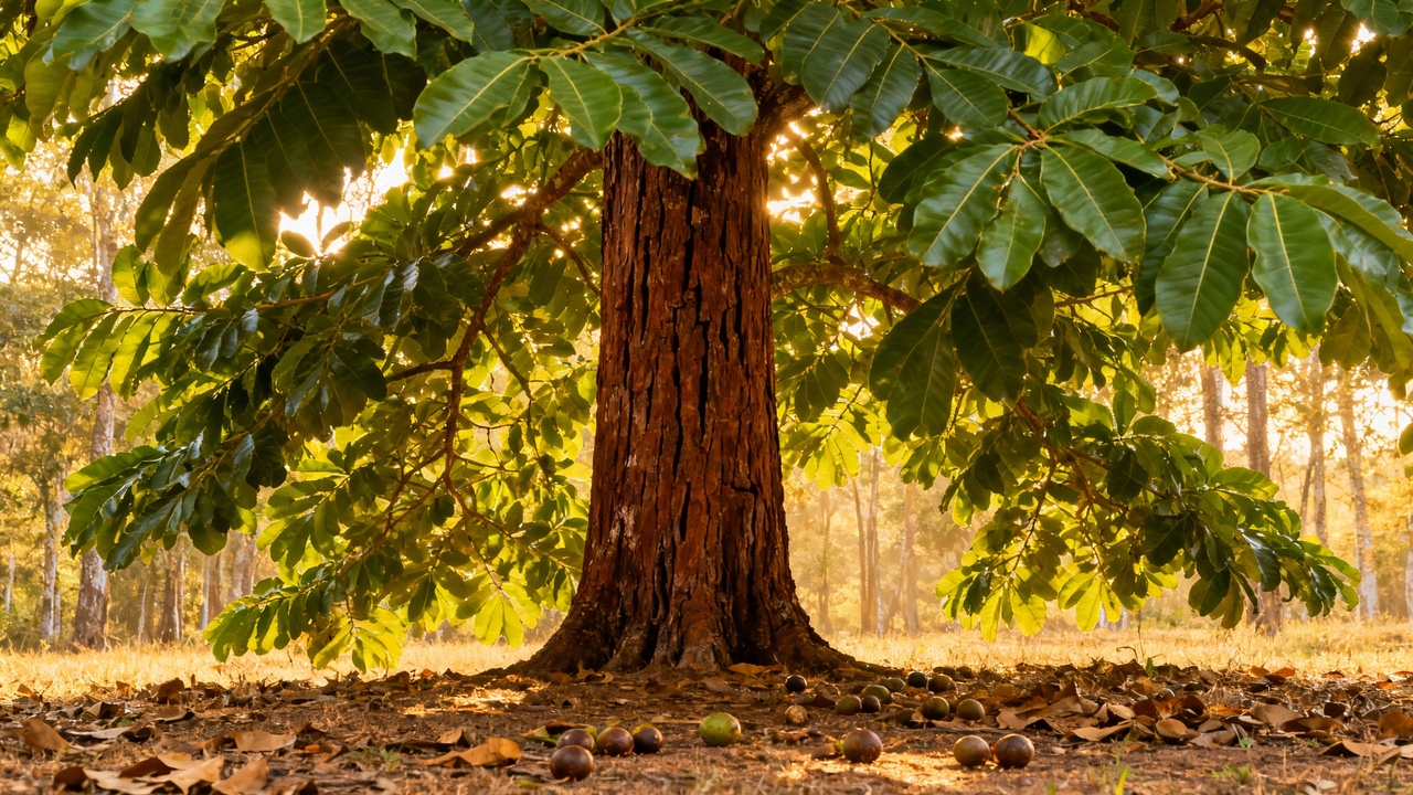 A árvore que guarda água nas raízes e sobrevive à seca como poucas