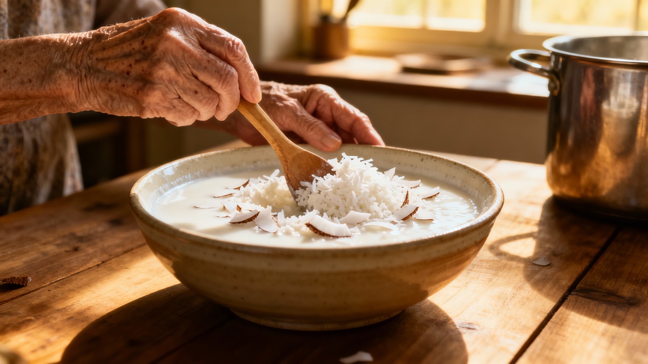 Aprendi com meu vô a melhor receita de cocada de leite em pó