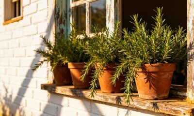 Cultivar alecrim em casa é barato, terapêutico e ótimo para iniciantes