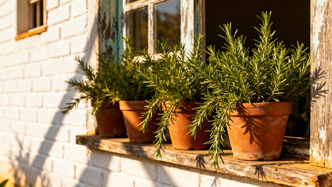 Cultivar alecrim em casa é barato, terapêutico e ótimo para iniciantes
