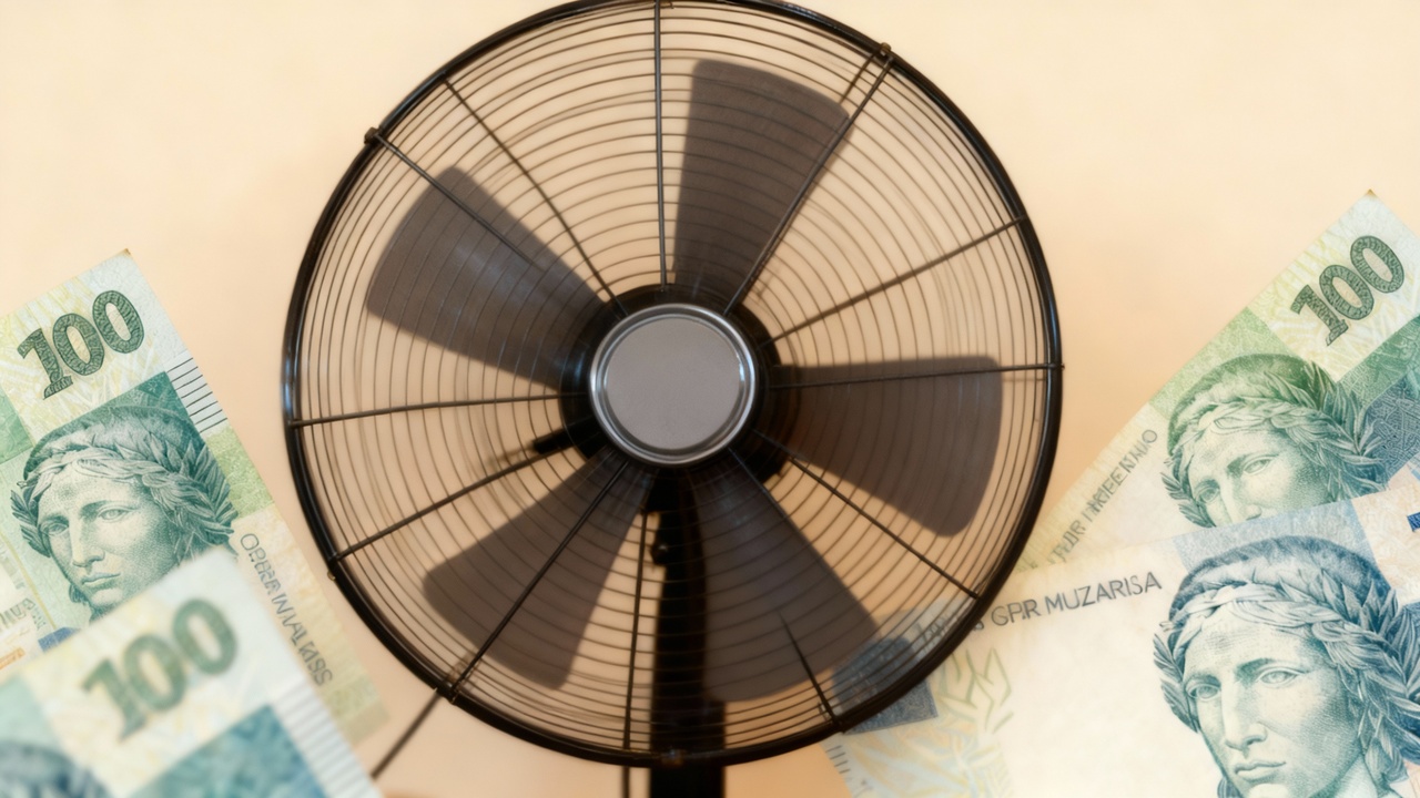 Quanto aumenta na conta de luz ao usar ventilador todo dia?