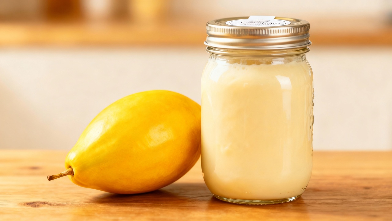 Essa fruta tem gosto de leite condensado natural