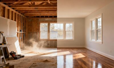 A limpeza pós-obra devolve o conforto da casa e elimina a poeira que insiste em ficar