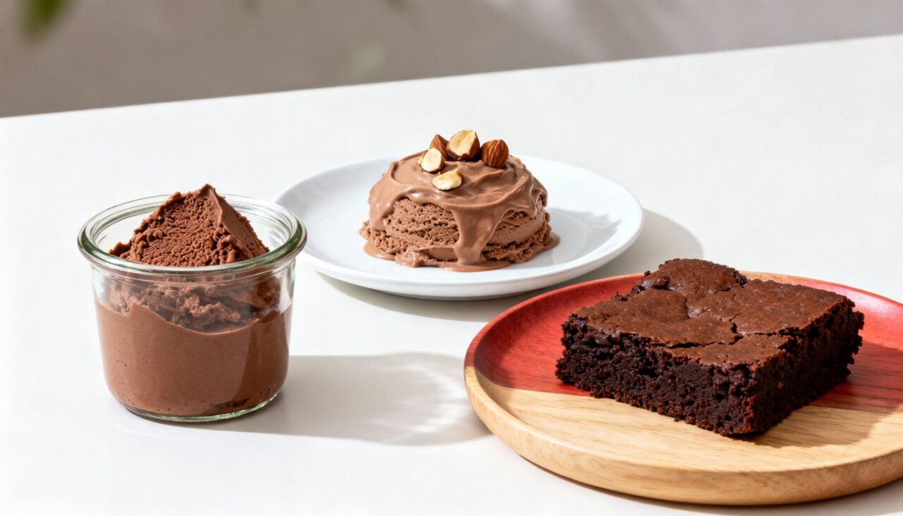 Três receitas saudáveis de sobremesas com chocolate para comer sem sentir culpa