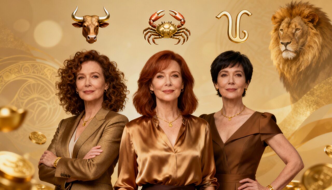 Mulheres desses 3 signos envelhecem como ouro: quanto mais tempo passa, mais sorte e respeito eles atraem