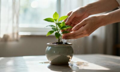 Cuidar de plantas ajuda a aliviar o estresse e melhora o humor com pequenas conquistas