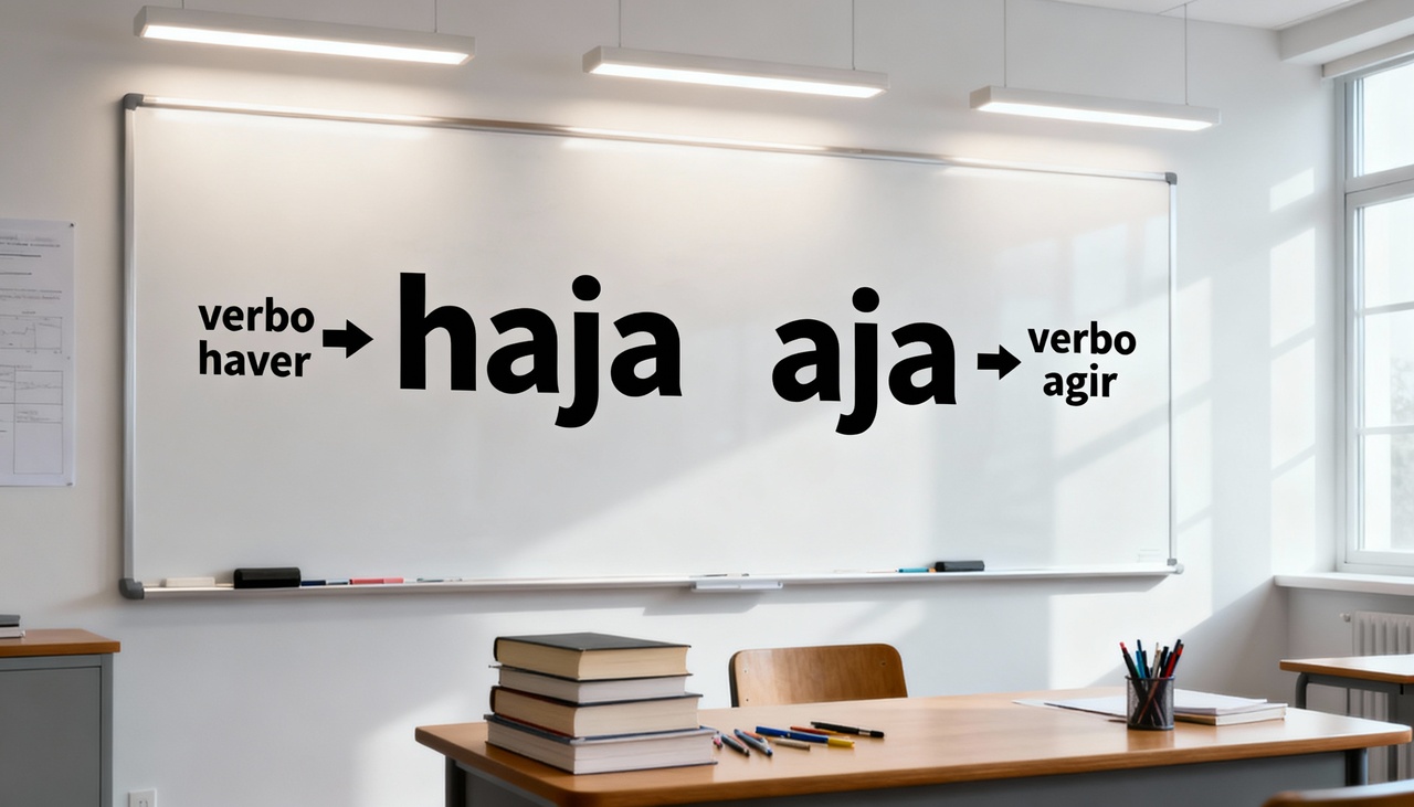 Haja ou aja? A dúvida que confunde até especialistas