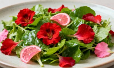 Essa flor comestível tem um leve gosto de limão e transforma qualquer prato num charme