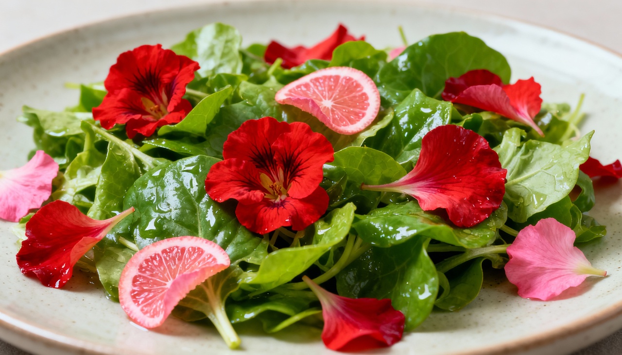 Essa flor comestível tem um leve gosto de limão e transforma qualquer prato num charme
