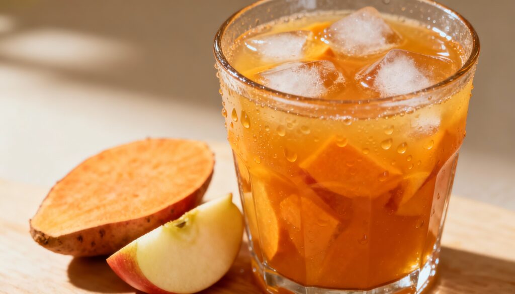 Como fazer suco de inhame com maçã para melhorar sua saúde