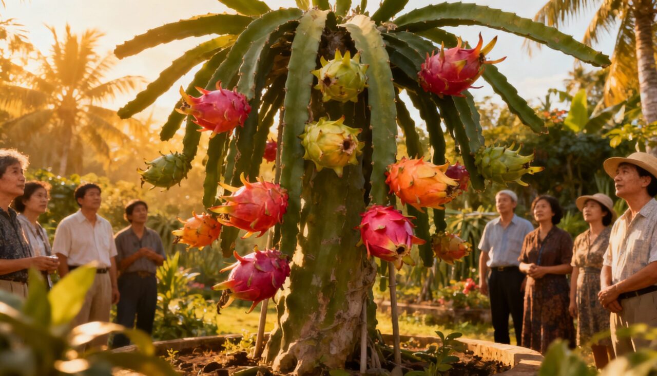 Plantei uma pitaya rara e todo mundo agora quer uma muda do meu pé
