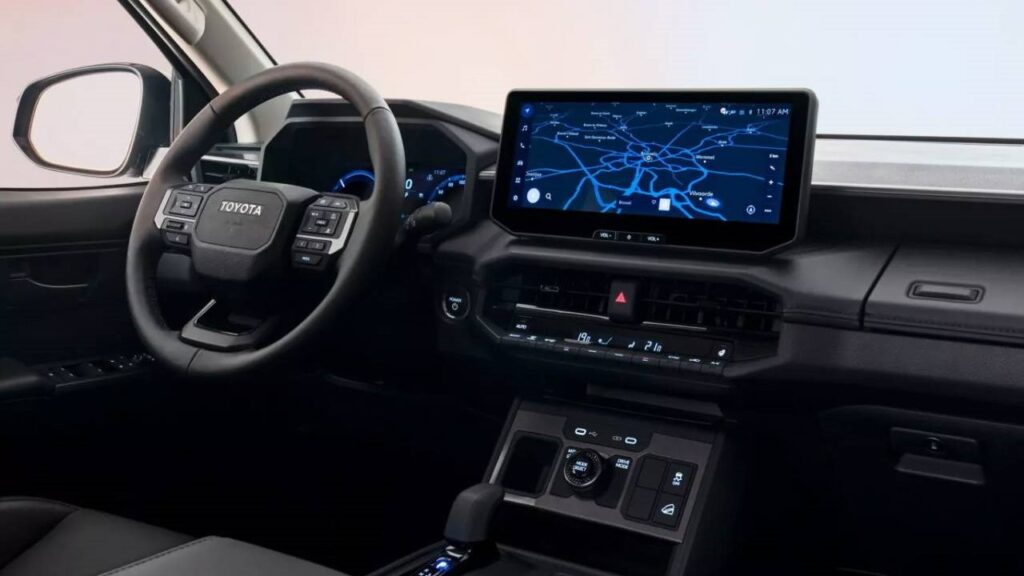 Toyota Hilux 2027 chega com versão híbrida, novo visual e painel digital