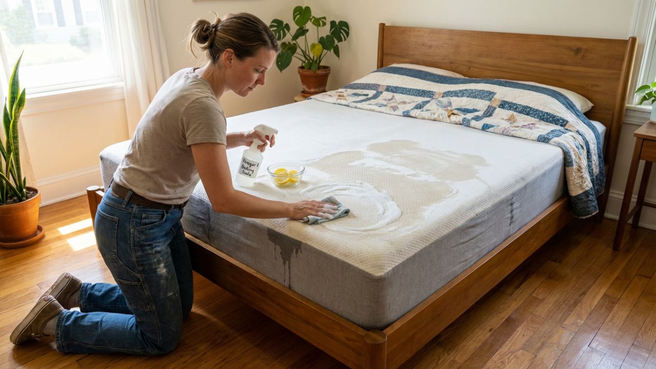Mistura caseira mais poderosa contra odores e bactérias do colchão