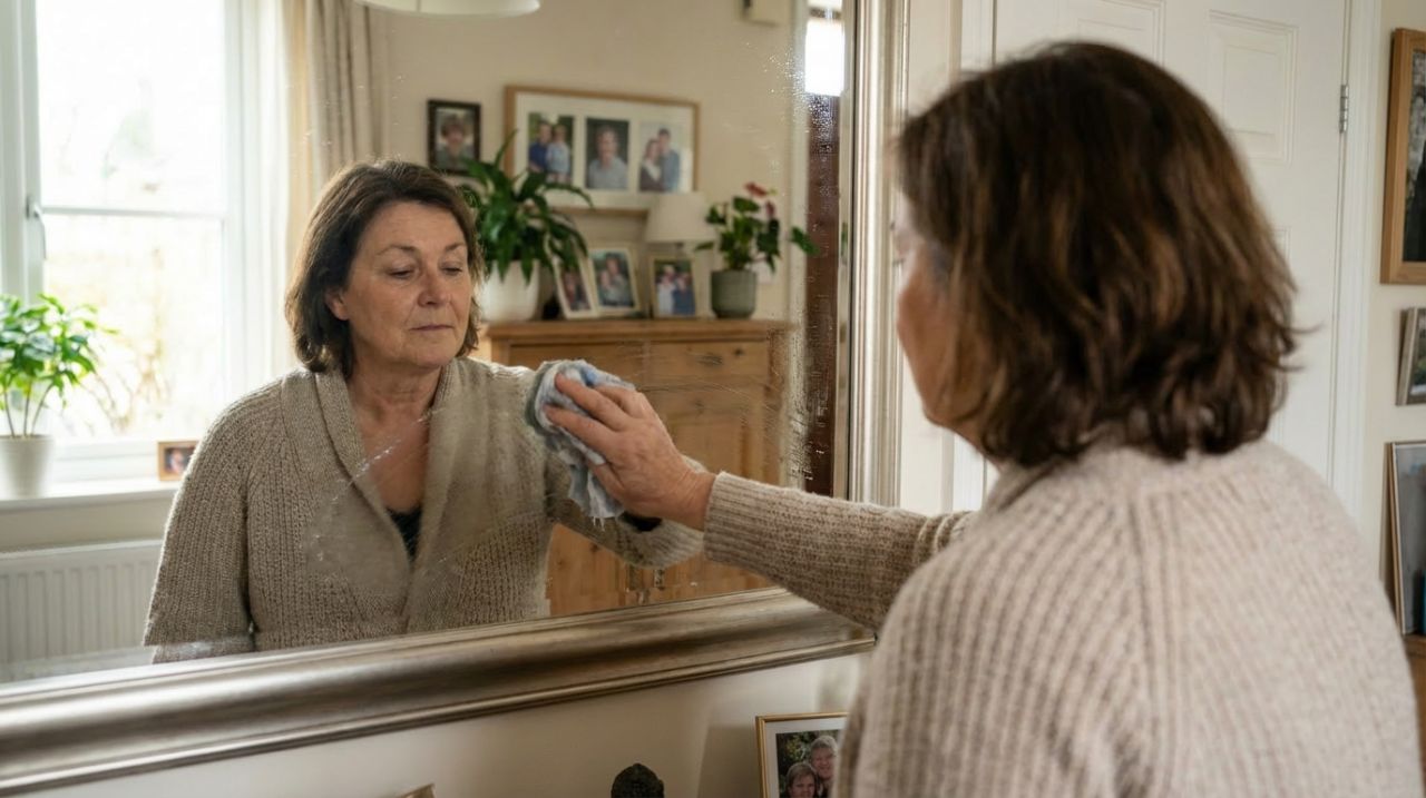 A técnica certa de limpeza evita manchas no espelho e ainda impede danos nas bordas