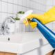 Vinagre e detergente ajudam a eliminar os germes da pia com mais facilidade