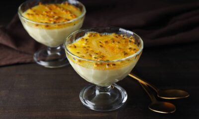 Mousse de maracujá como sobremesa econômica para melhorar seu final de semana