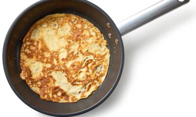 Essa receita de panqueca de leite em pó vai transformar seu café da manhã