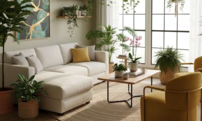 Decoração com plantas baratas para renovar a sala de estar