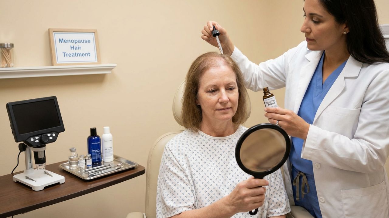 Quanto custa corrigir a queda de cabelo por menopausa?