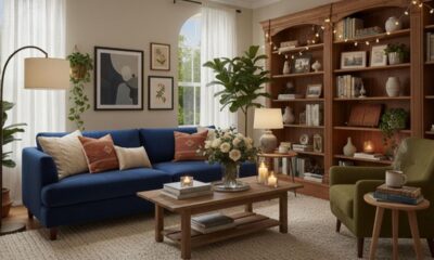 Dicas simples para criar uma sala de estar cheia de charme e conforto