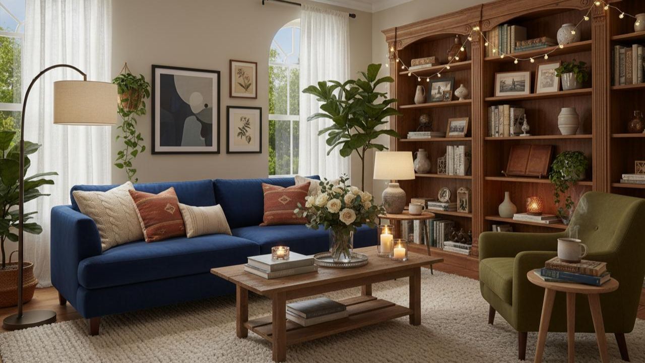 Dicas simples para criar uma sala de estar cheia de charme e conforto