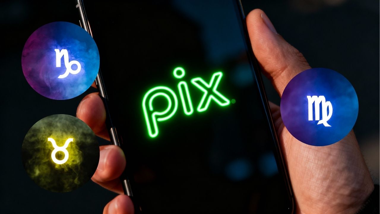 Os signos que bombam nas finanças em 2026 e fazem do PIX seu melhor amigo