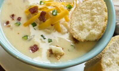 Receita de sopa cremosa que está dominando os dias frios em várias cozinhas