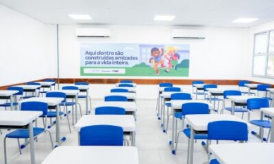 Caxias avança na climatização das escolas municipais