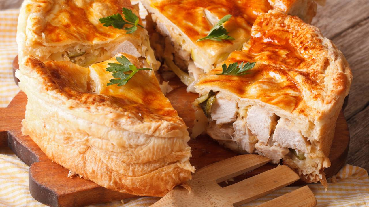 Aprendi com a minha mãe a melhor receita de torta de frango