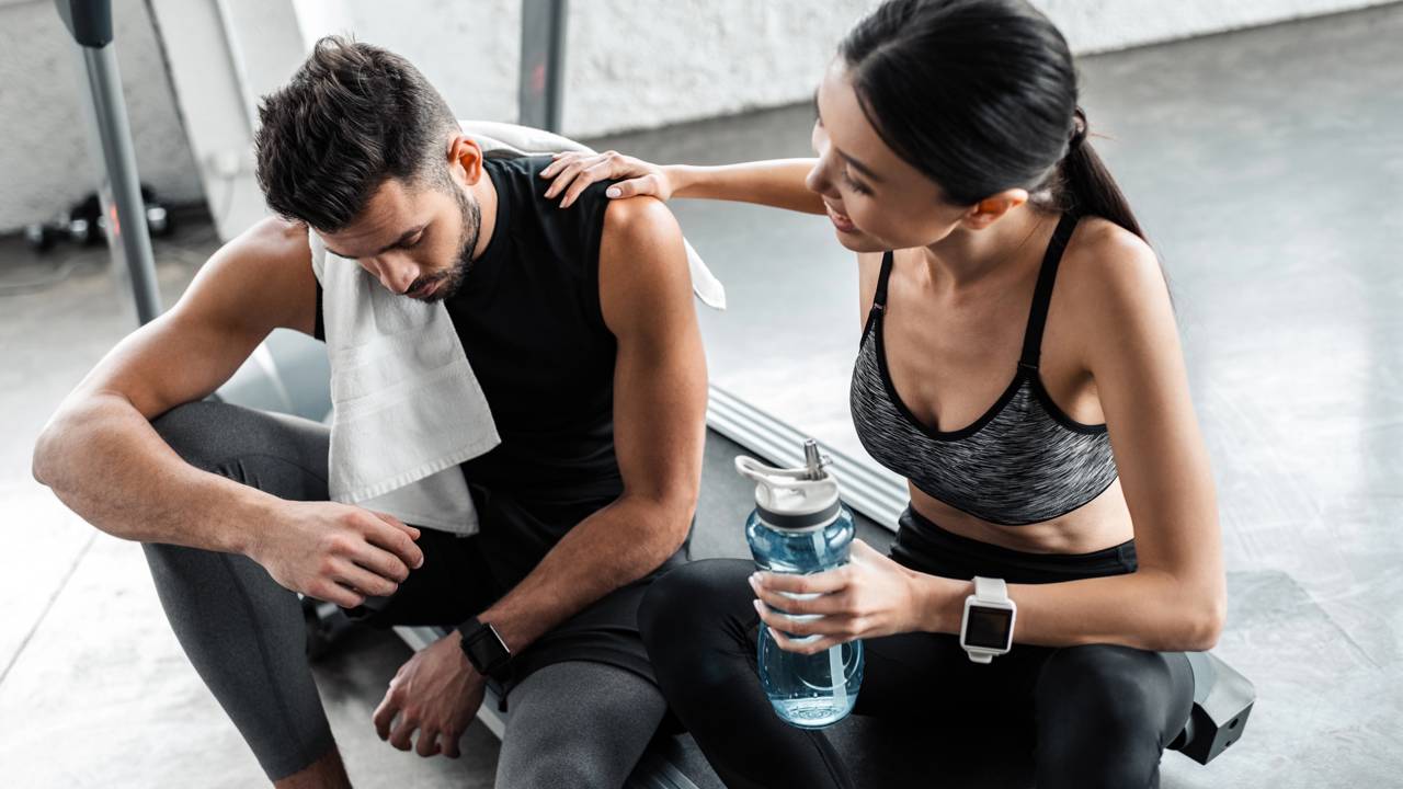 O que pode acontecer quando você treina sem se alimentar da forma certa