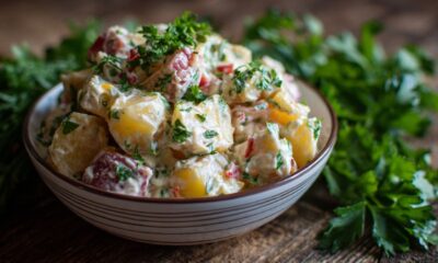 Receita de salada de batata perfeita para o almoço de domingo