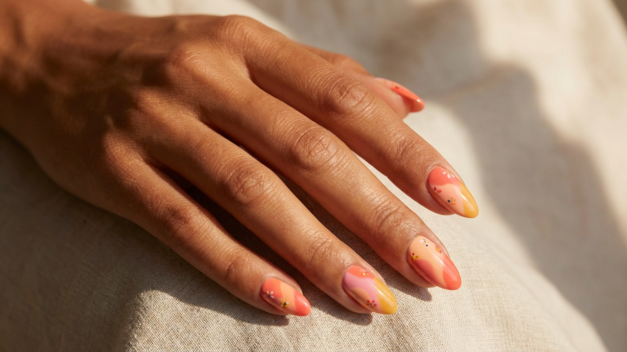 Cores que realçam o bronzeado transformam as unhas de verão em looks leves e cheios de estilo