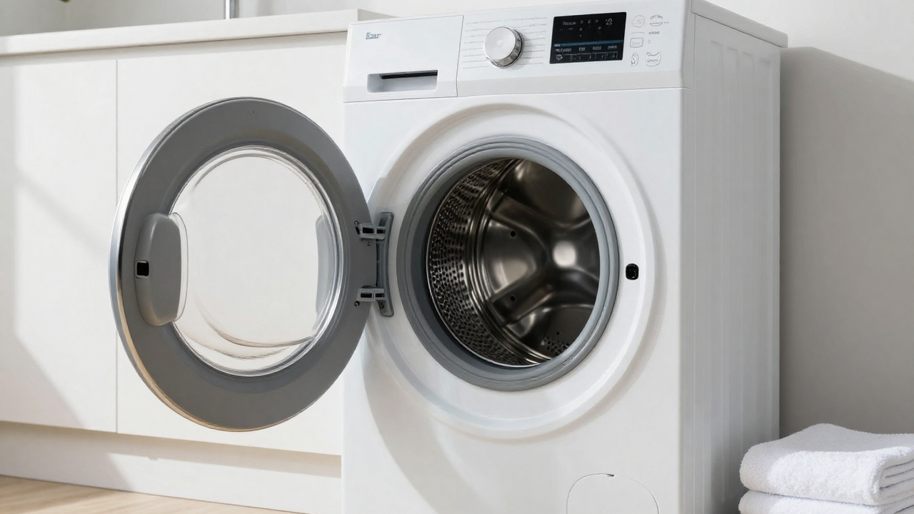 Por que não se deve deixar a porta da máquina de lavar roupa aberta durante muito tempo