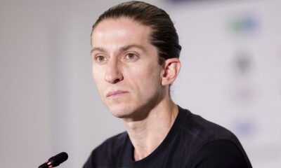 Filipe Luís. Foto: Adriano Fontes/Flamengo